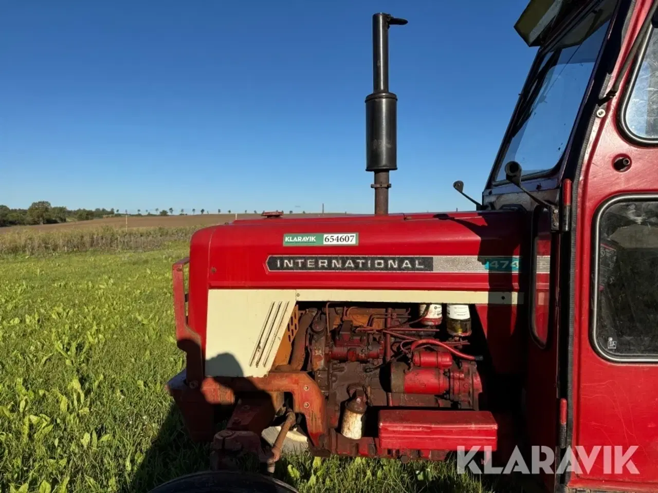 Billede 12 - Veteran traktor IH 454