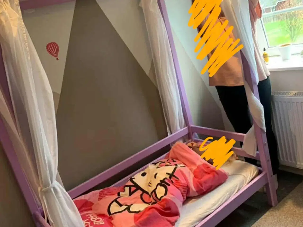 Billede 1 - Junior prinsesse seng