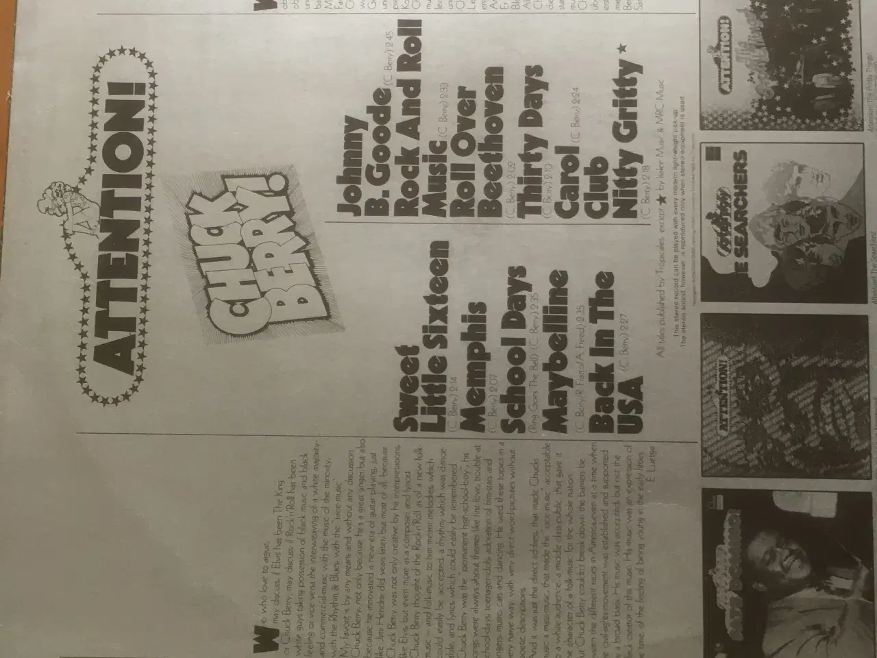 Billede 2 - Lp Chuck berry