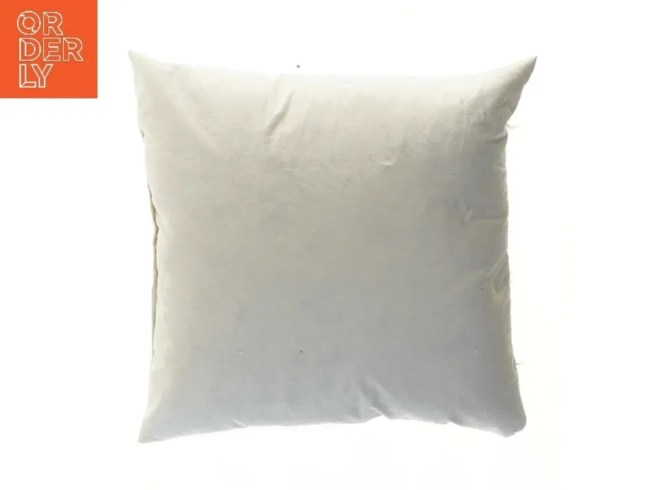 Billede 2 - Kvadratisk hvid pude (str. 49x49 cm)