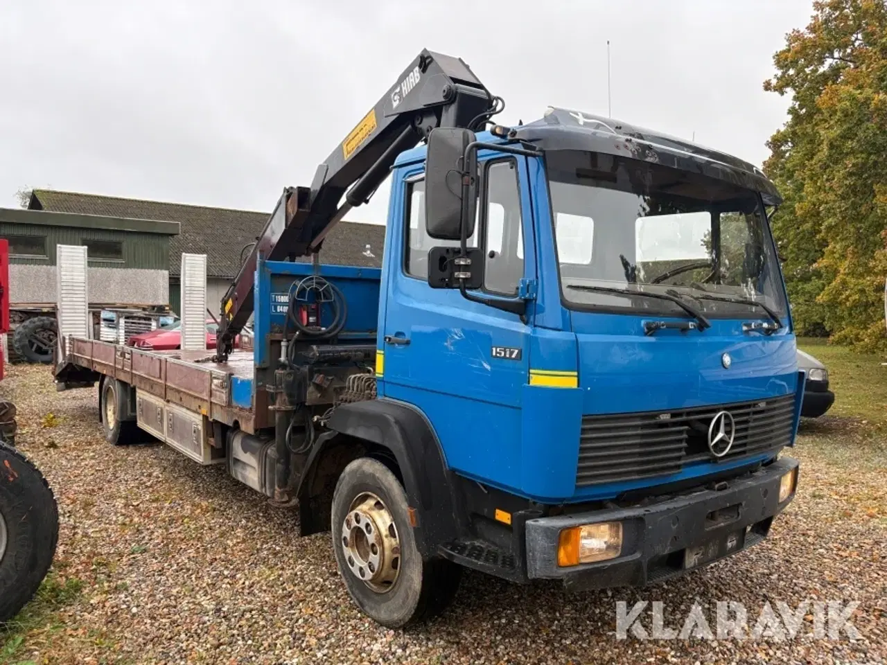 Billede 5 - Lastbil Mercedes-Benz 1517 med HIAB kran