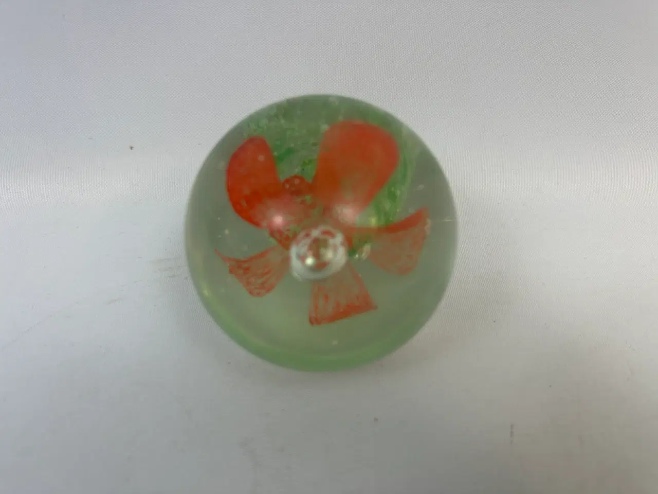 Billede 8 - Ældre brevpresse i glas