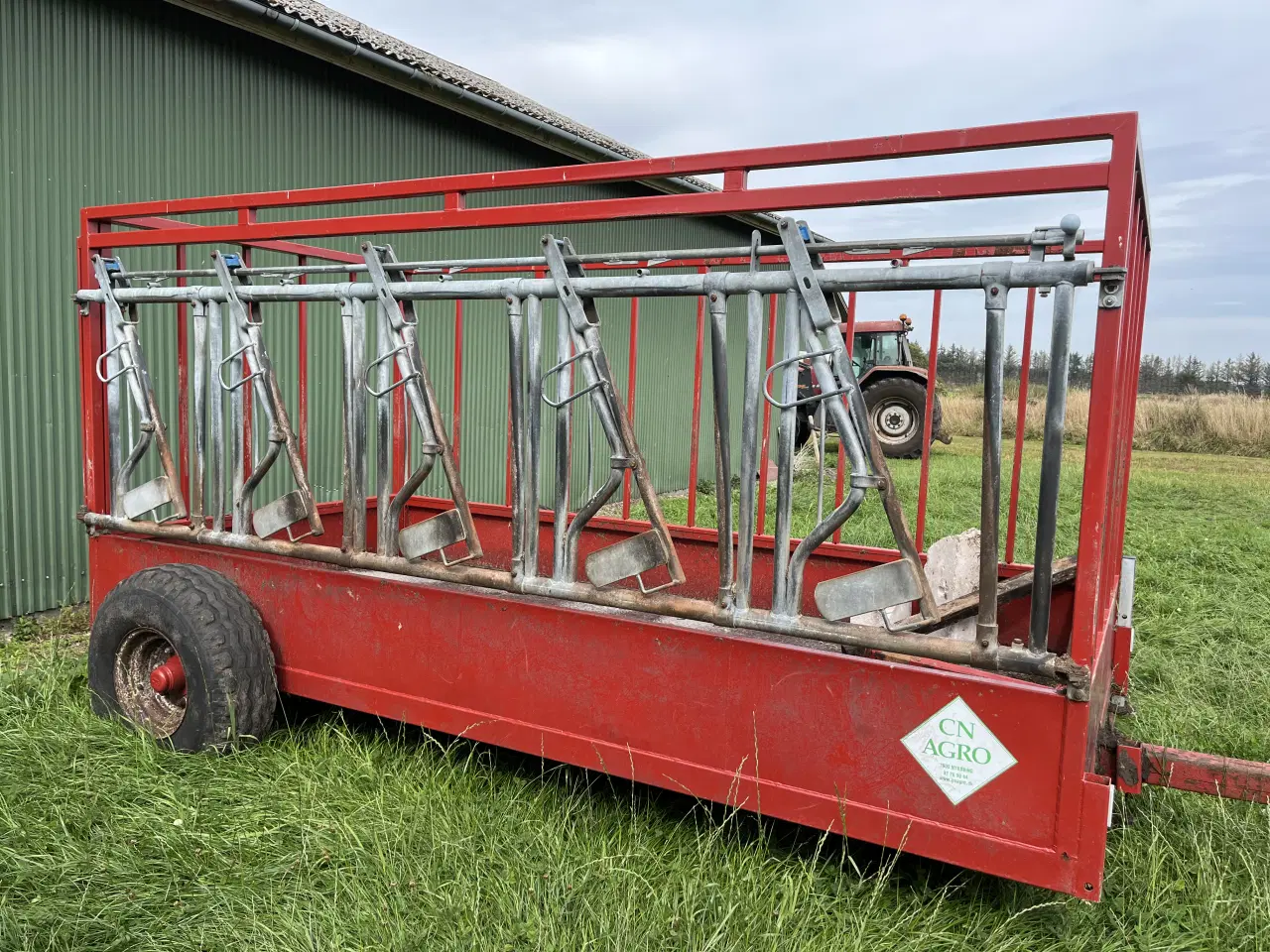 Billede 3 - CN Agro fodervogn med fangegitter 
