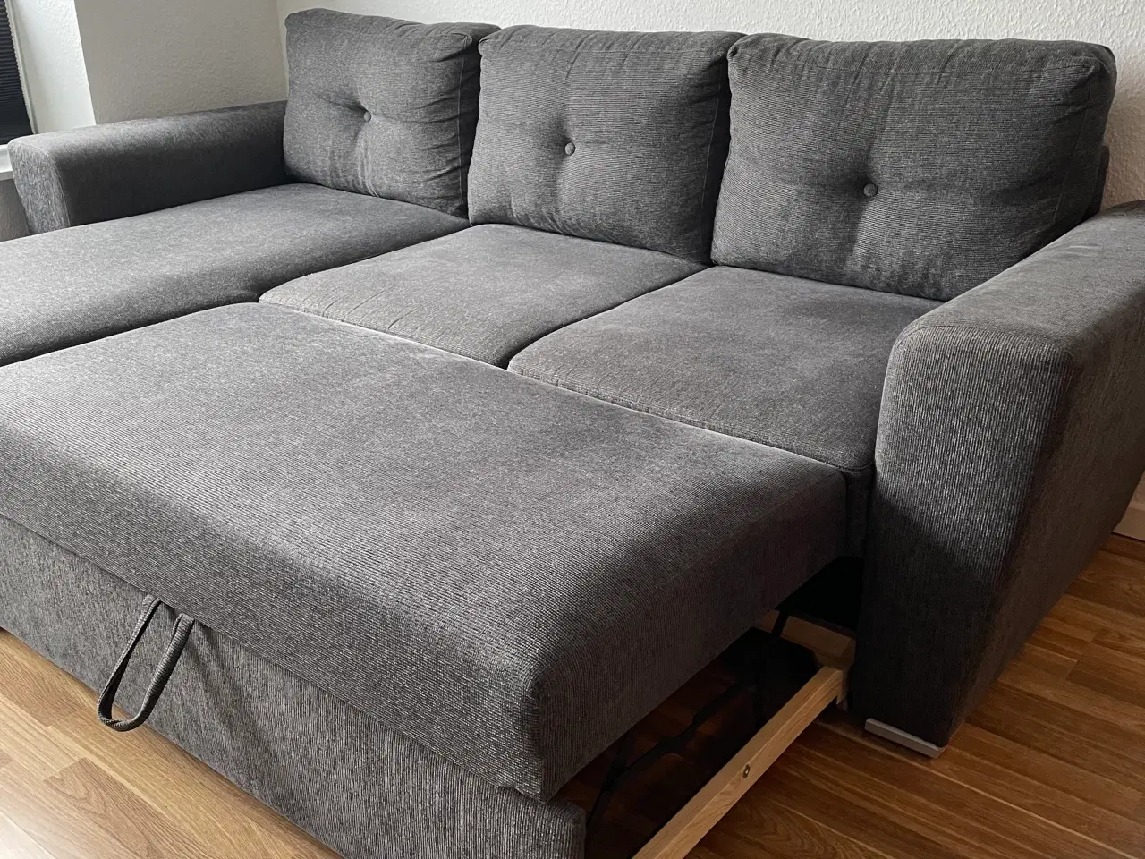 Billede 2 - Sovesofa med chaiselong 