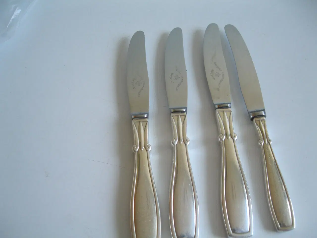 Billede 1 - Kvintus knive 18 cm. sølvplet