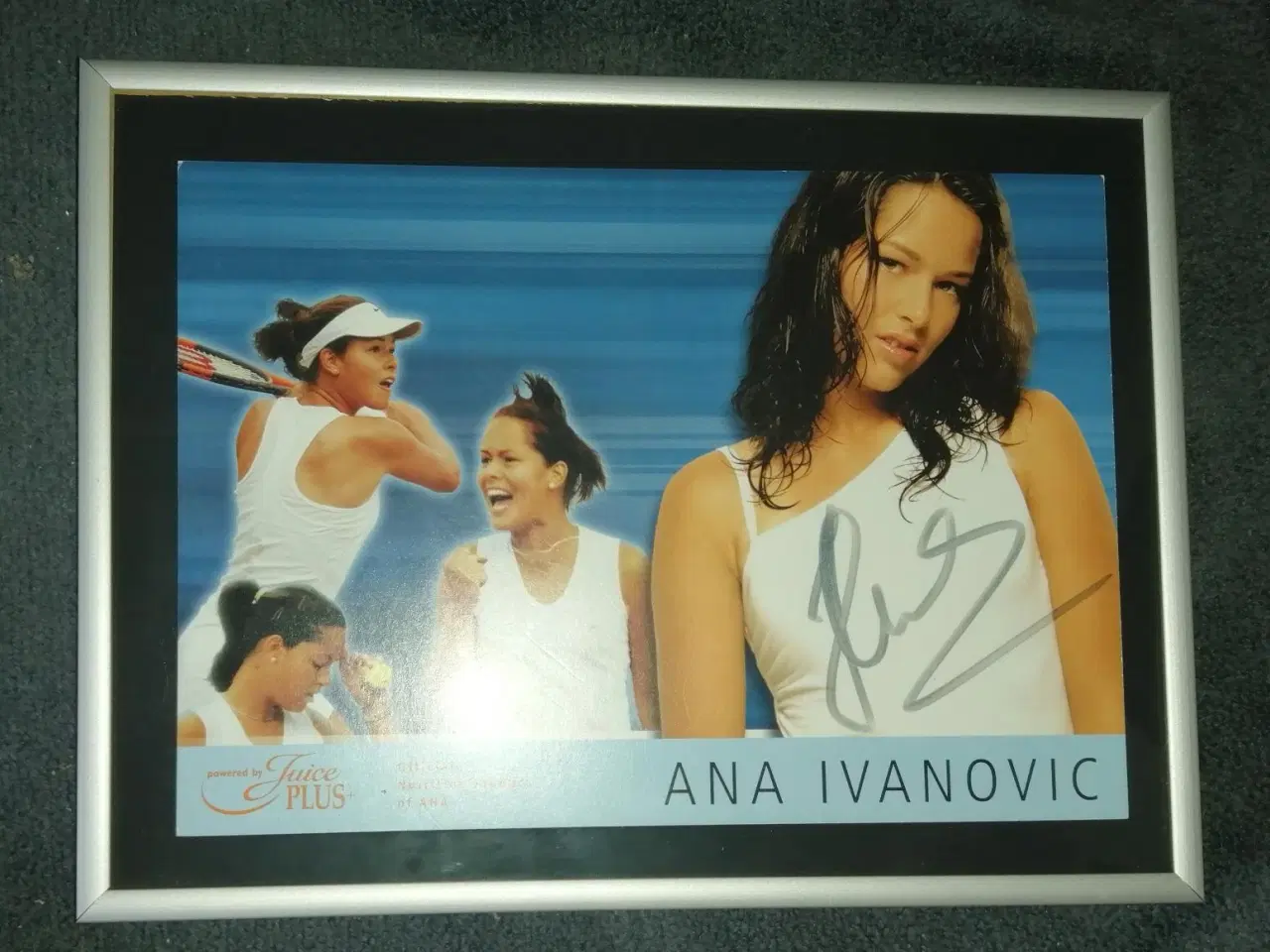 Billede 1 - AUTOGRAF, ANA IVANOVIC , TENNIS I RAMME