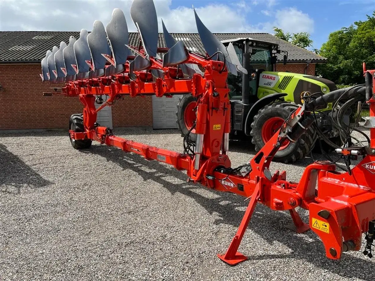 Billede 2 - Kuhn 8 furet VARI-LEADER Geo Plough