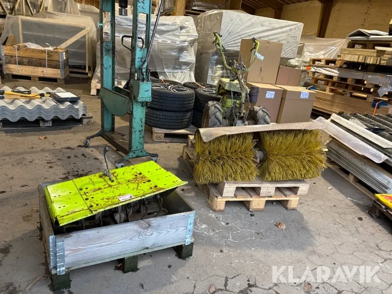 Billede 1 - Fejemaskine Grillion 127 med fræser