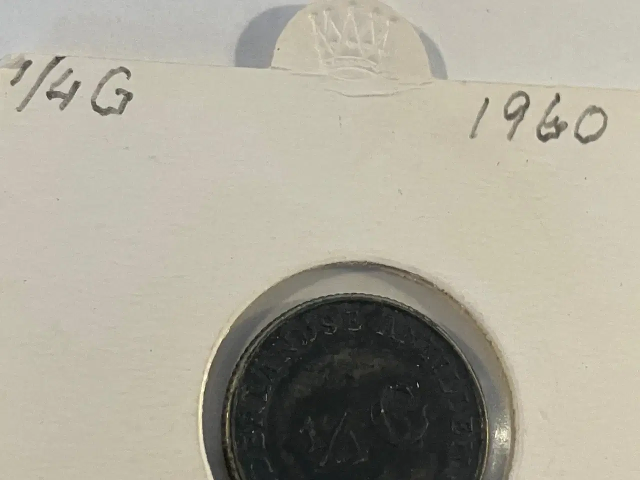 Billede 1 - 1/4 Gulden 1960 Netherlands Antilles