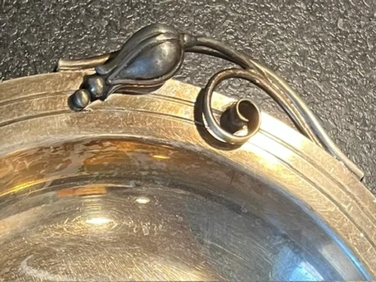 Billede 1 - Smukt vintage skønvirke-fad fra Harrison Fisher, S