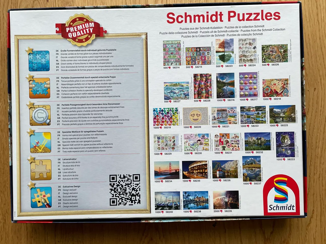 Billede 3 - Schmidt Puzzle puslespil