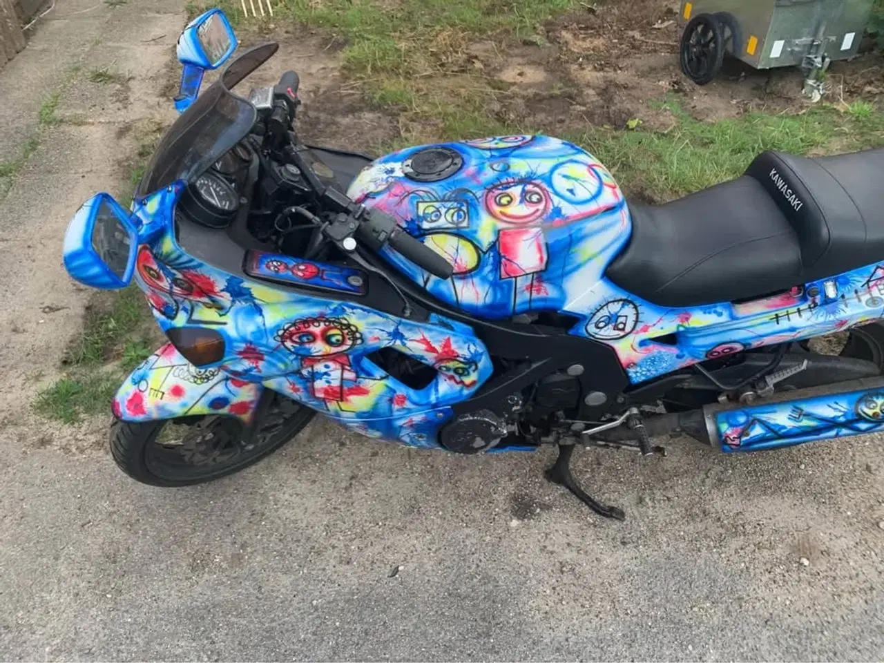Billede 2 - Kawasaki zzr 600 årgang 1992