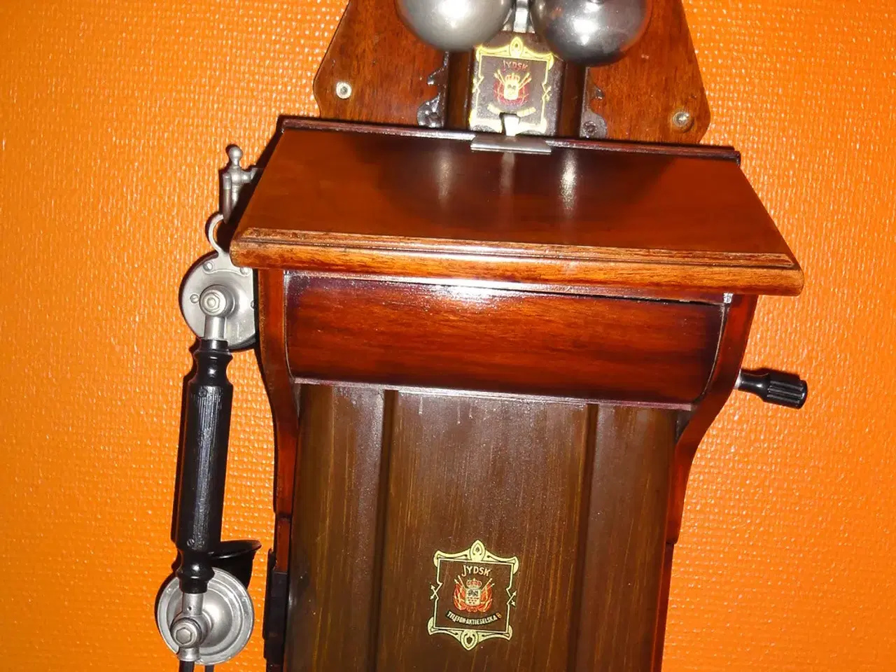 Billede 1 - Antik vægtelefon Jysk