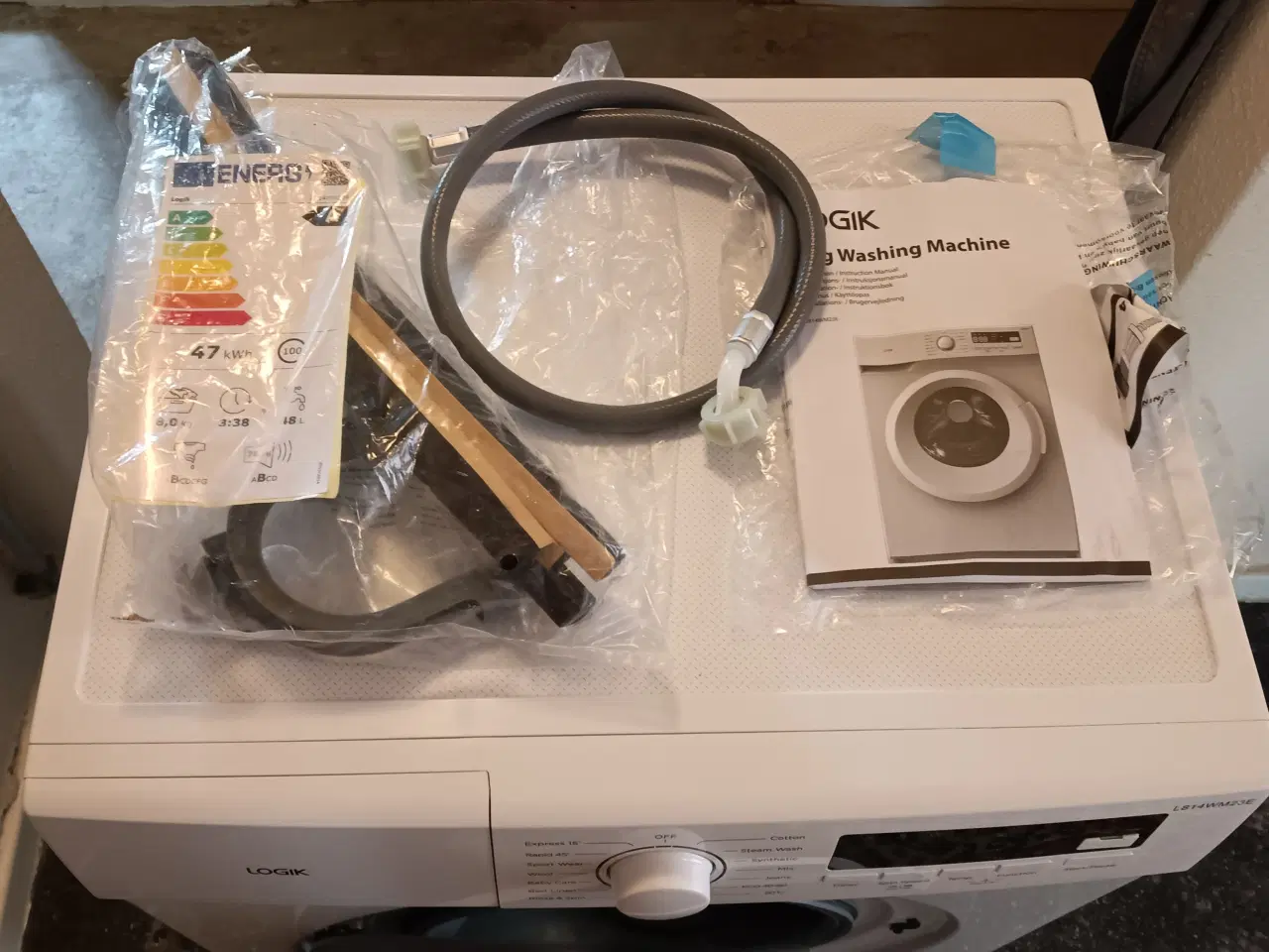 Billede 7 - Logik vaskemaskine L814WM23E (8 kg)