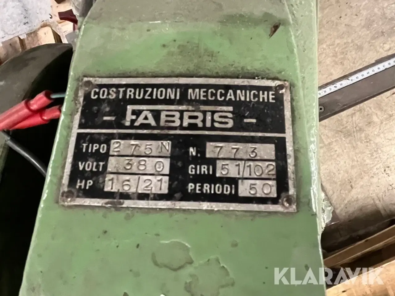 Billede 8 - Metalrundsav Fabris 275