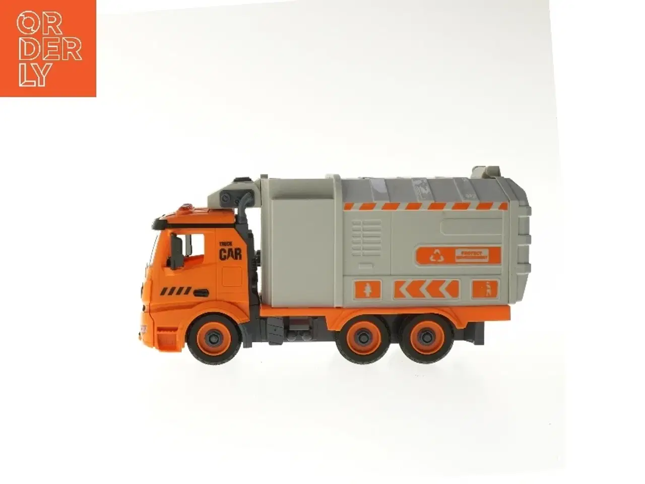 Billede 4 - Lille legetøjsskraldebil (str. 15x9x30 cm)