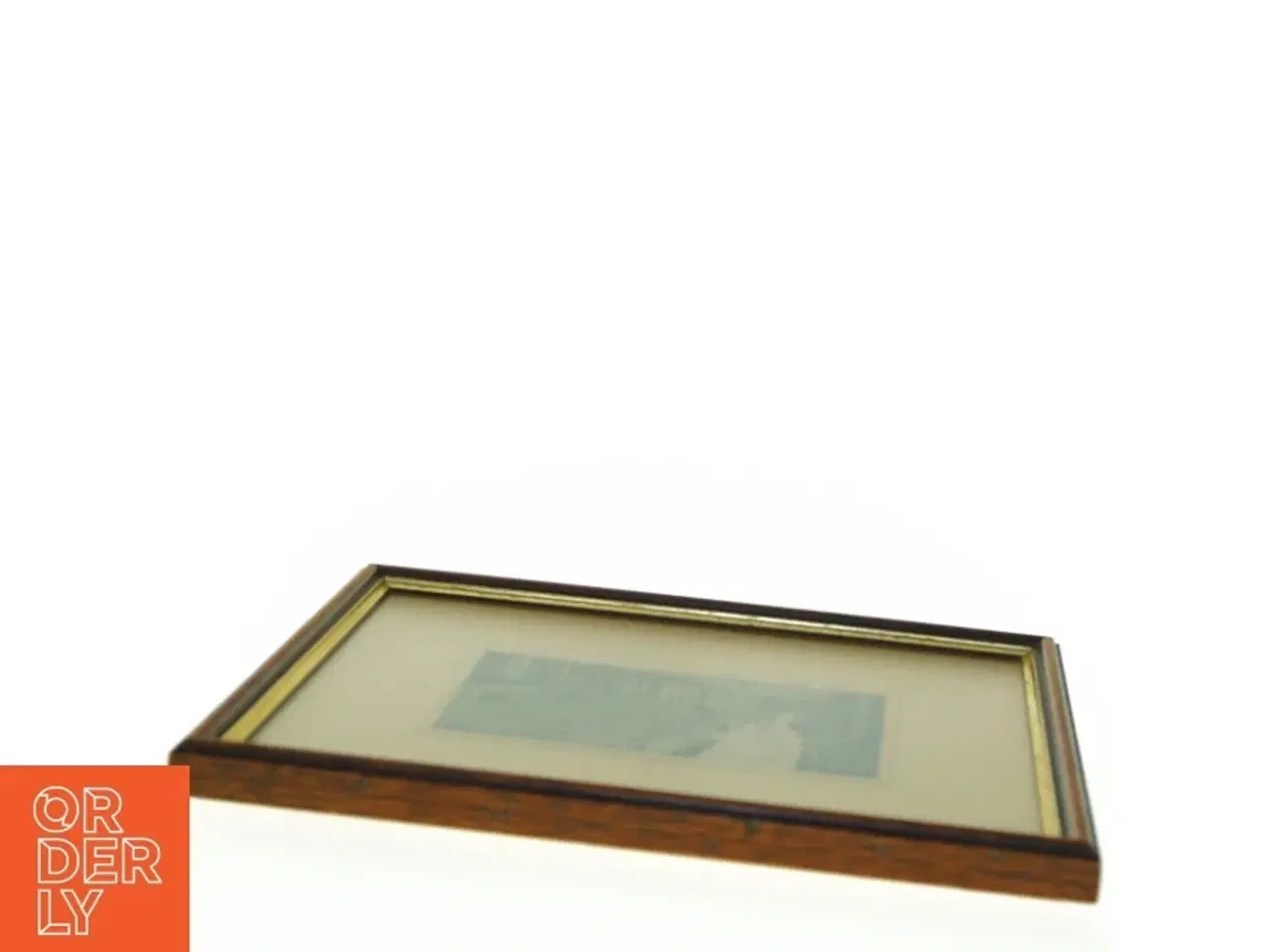 Billede 2 - Billedramme med tryk (str. 27 x 23 cm)
