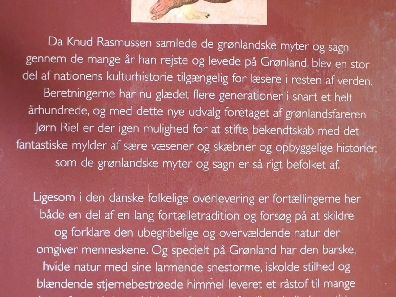 Billede 2 - myter og sagn fra grønland anden samling, af knud 