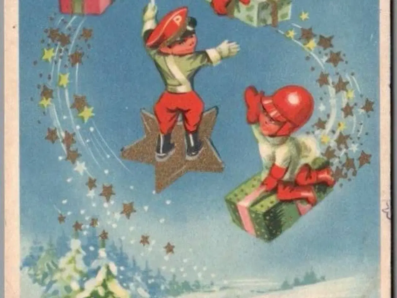 Billede 1 - Illa - Glædelig Jul - Stender Eneret 850 - Postkort - Brugt