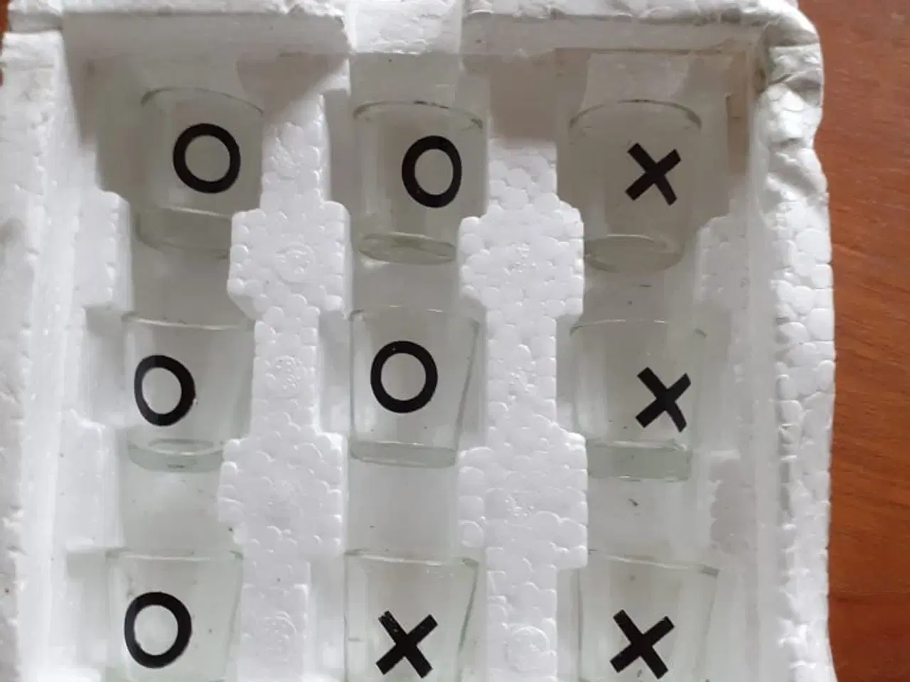 Billede 3 - Kryds og bolle spil med shots glas