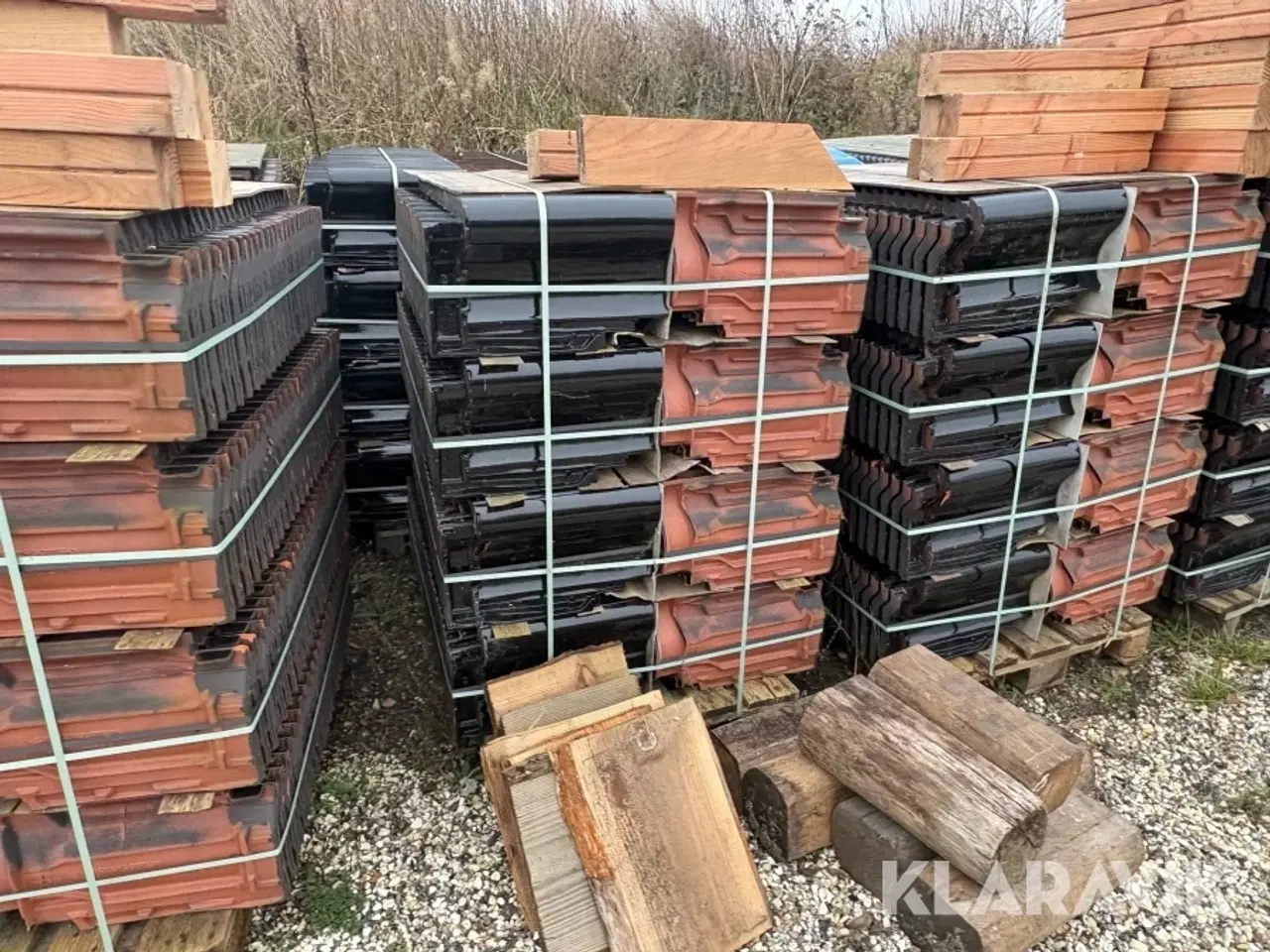 Billede 11 - Tagsten 220kvm Creaton Sinfonie vingefalstagsten med rygsten