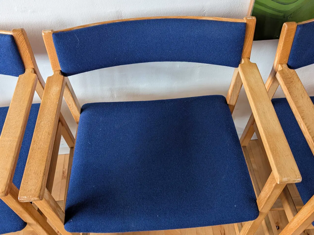 Billede 3 - 4 stk. Børge Mogensen, 3248, armstol