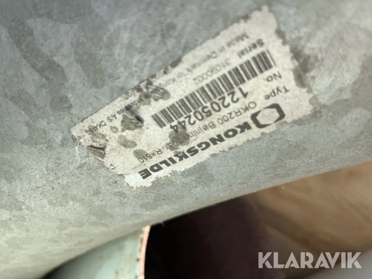 Billede 10 - Blæse udstyr Kongskilde 2 paller