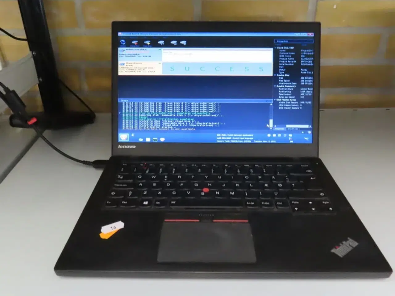 Billede 1 - Bærbar computer LENOVO T450s
