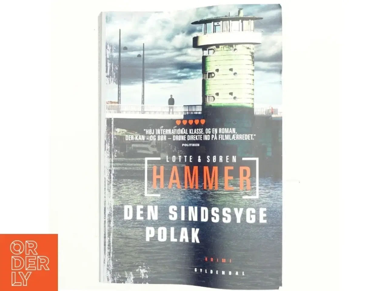 Billede 1 - Den sindssyge polak : kriminalroman af Lotte Hammer (Bog)