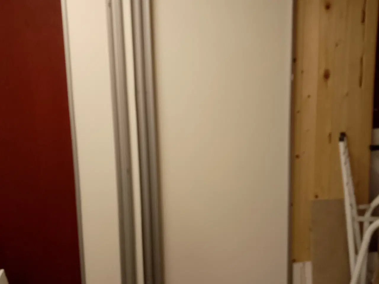 Billede 2 - 1 stk skydelåge med 2 skinner