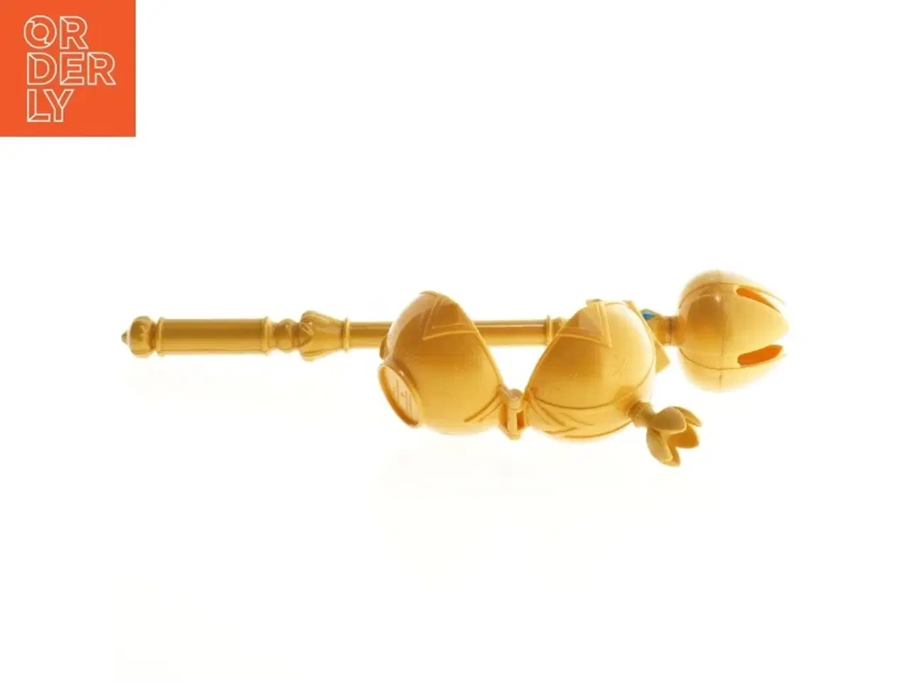 Billede 2 - Gul prinsessestav og scepter (str. 30 cm og 8 cm)