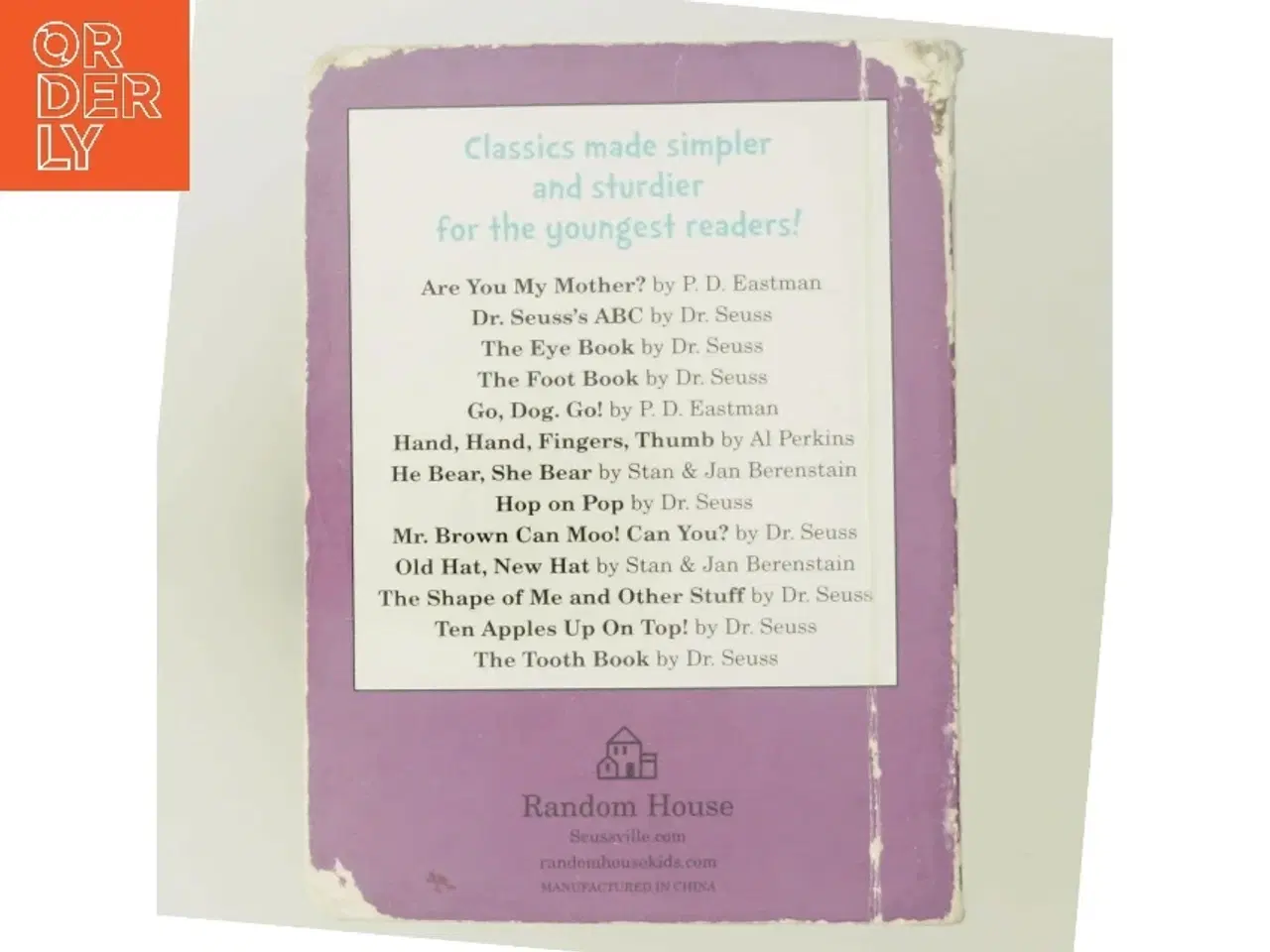Billede 3 - Dr. Seuss Papbog fra Random House