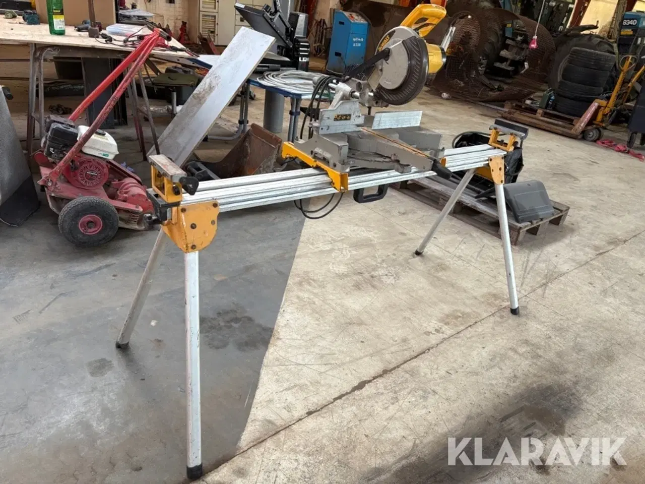 Billede 1 - Kapsav med stativ DeWalt DW712-QS