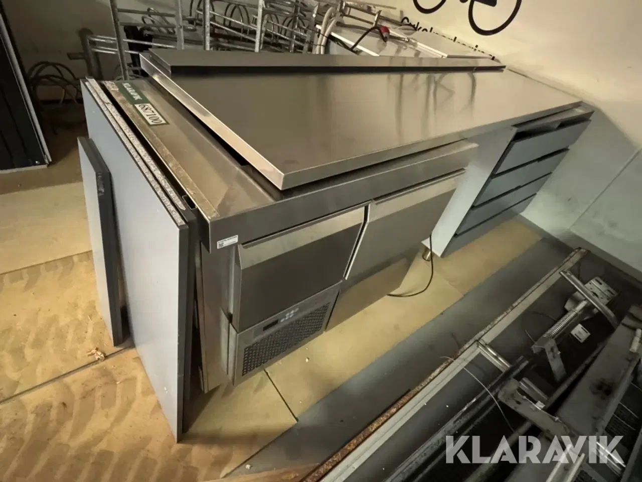 Billede 3 - Industri køkkenbord - Rustfrit stål