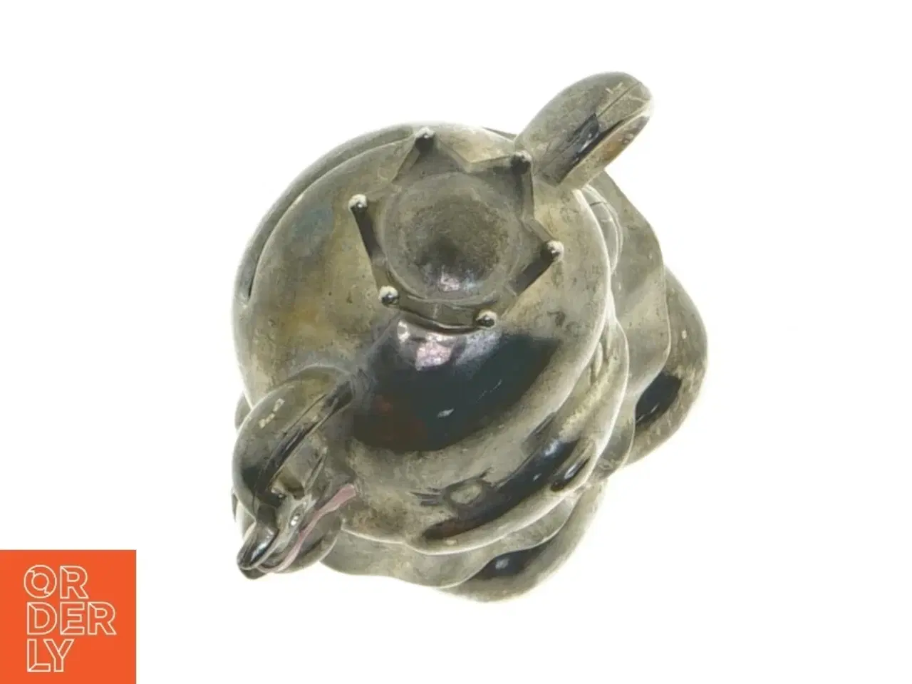 Billede 5 - Vintage sparegris, bjørn med krone (str. 14,5 cm)