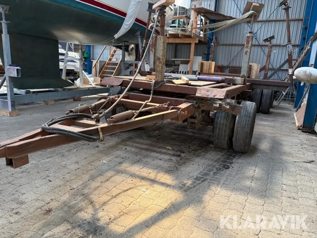 Billede 3 - Bådvogn 18600 kg last
