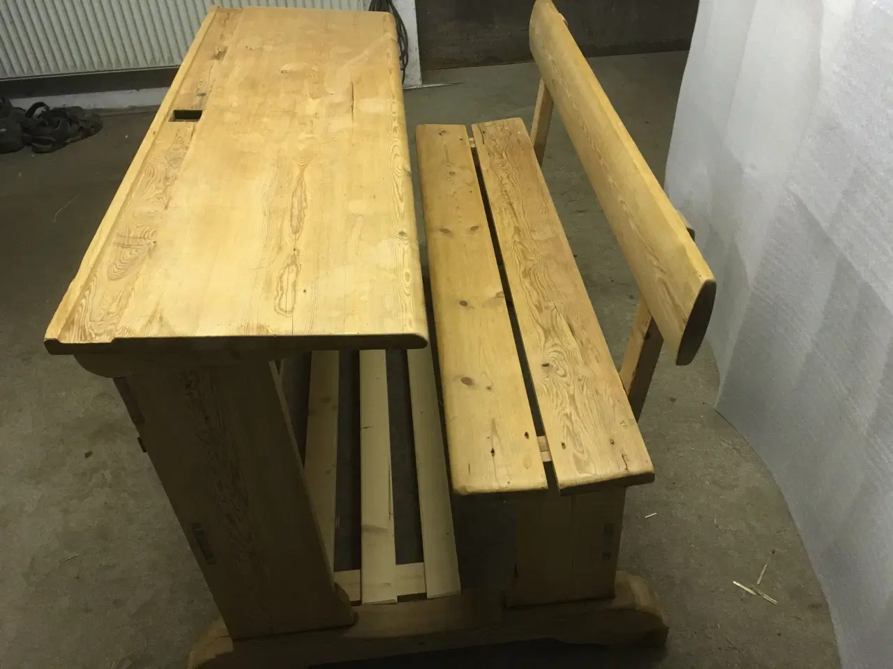 Billede 2 - Gammel skolebord