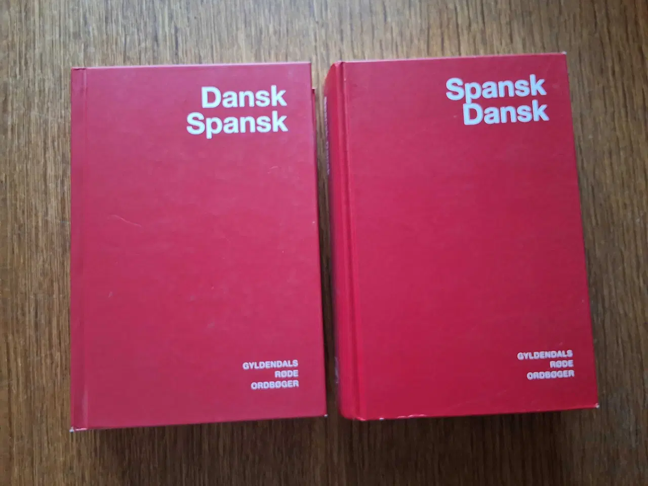 Billede 1 - GYLDENDALS RØDE ORDBØGER   DANSK/SPANSK/DANSK 