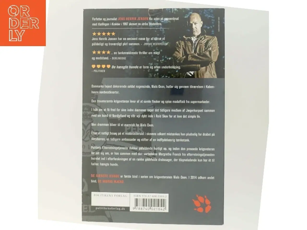 Billede 3 - De hængte hunde af Jens Henrik Jensen (f. 1963) (Bog)