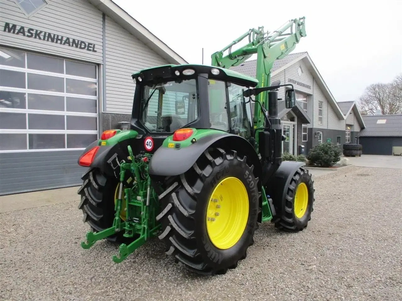 Billede 16 - John Deere 6120M Med frontlæsser KUN 1582 timer