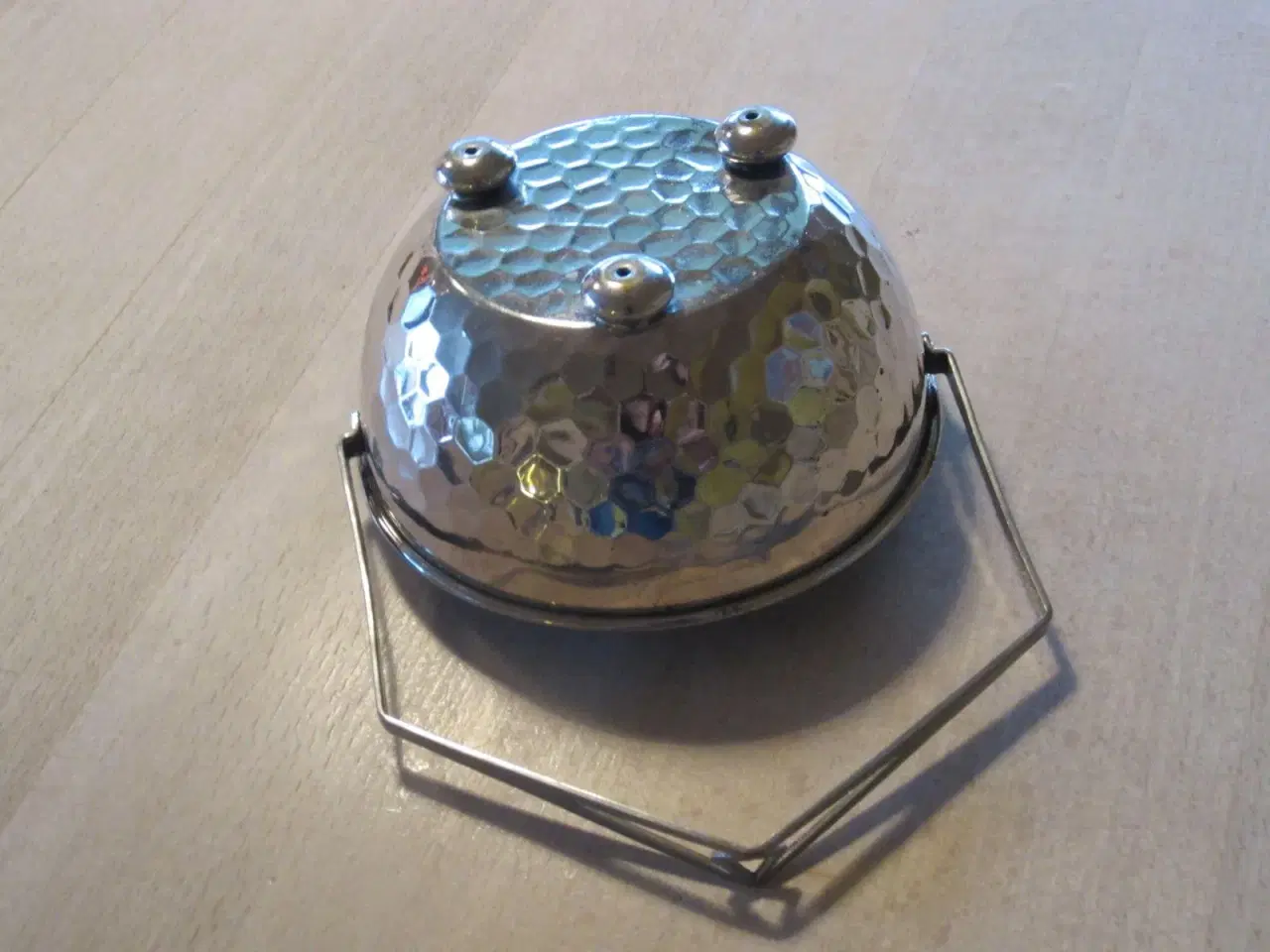 Billede 4 - Sølvplet skål med hank