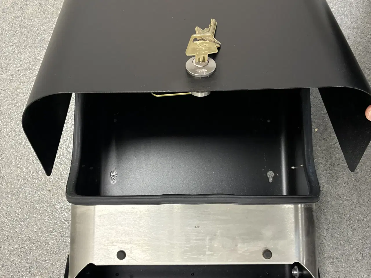 Billede 4 - Mefa Judo 640, Postkasse, sort/rustfrit