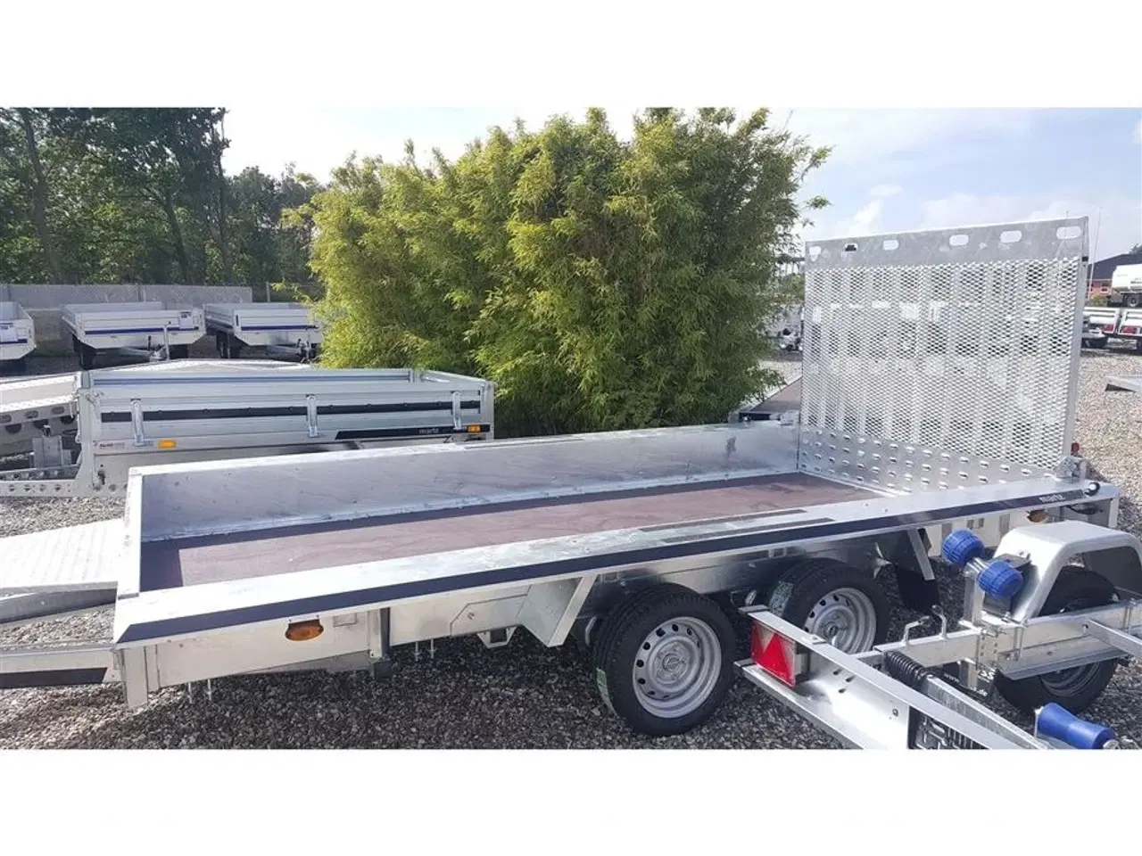 Billede 2 - 0 - Martz Builder 3 4018 3500 kg   Maskintrailer Builder 3 4018 2 akslet 3500 kg