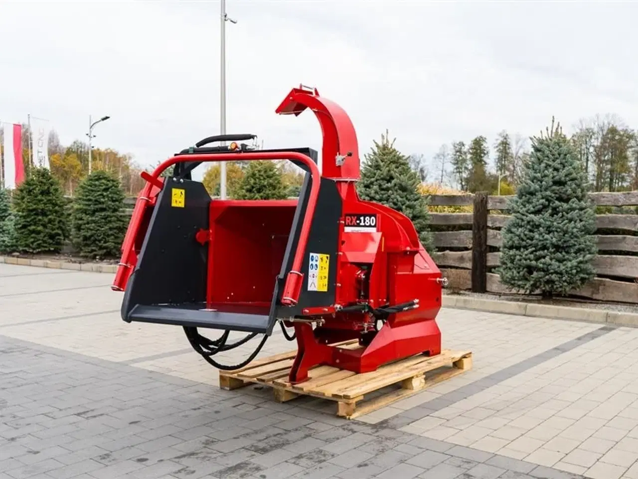 Billede 13 - Remet Flishugger RX-180 med uafhængigt hydraulik