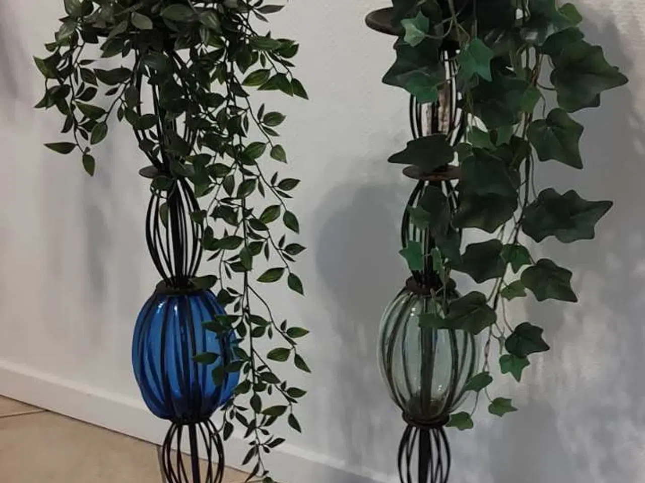 Billede 2 - Antik lysestager