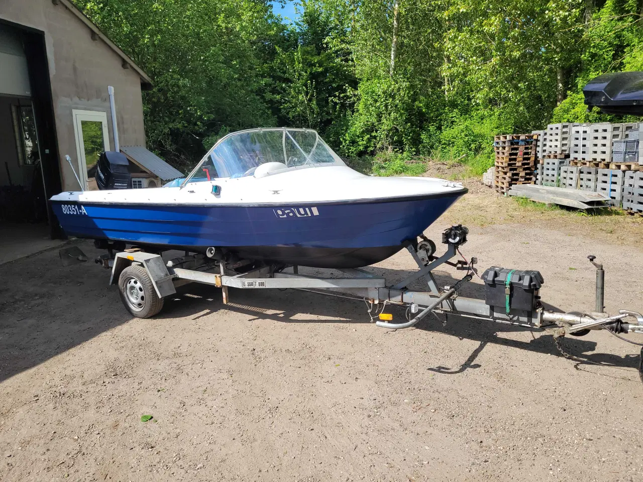 Billede 5 - 16fods almarine speedbåd med 40hk mercury