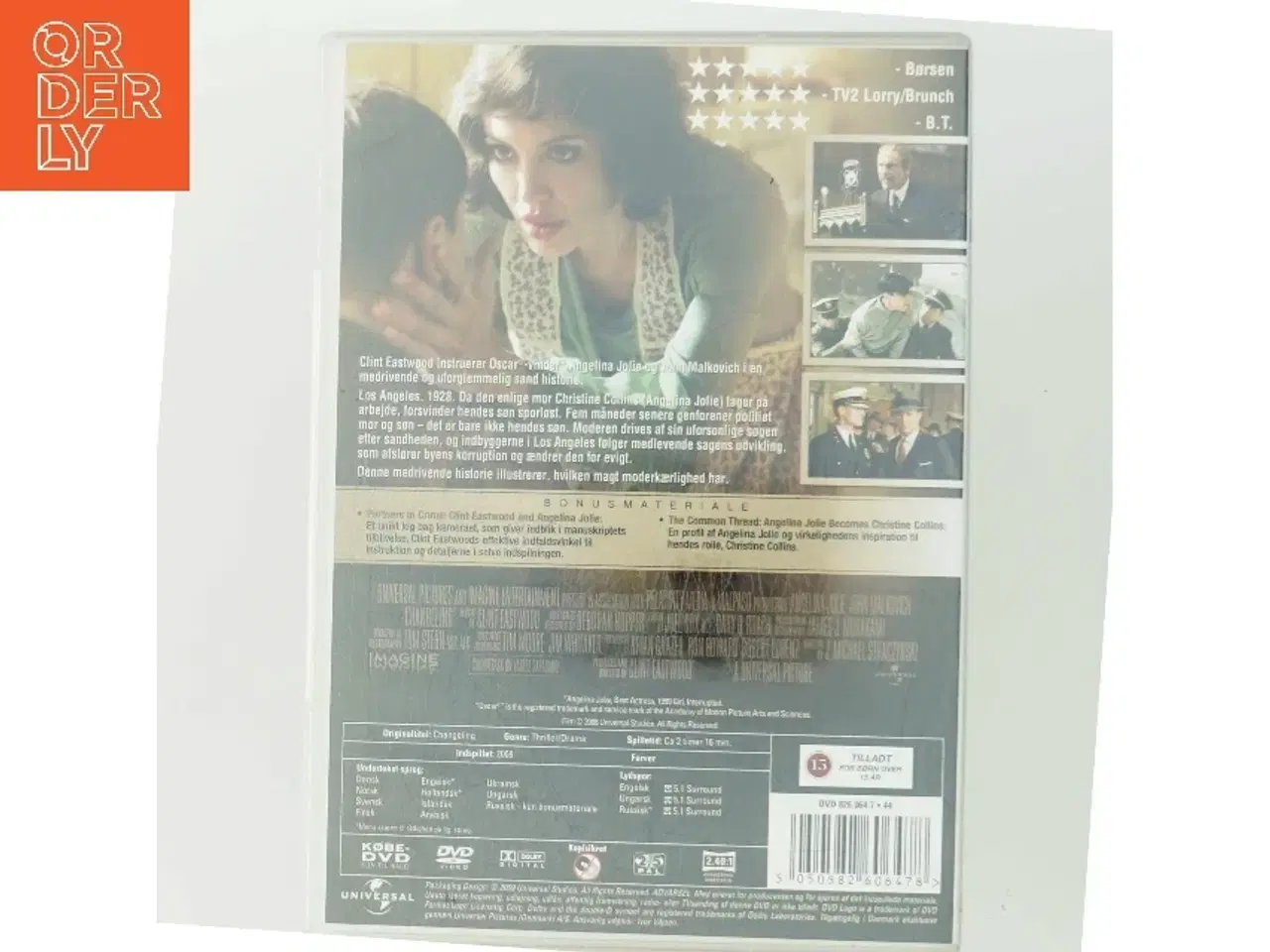 Billede 3 - Changeling med Angelina Jolie (DVD)