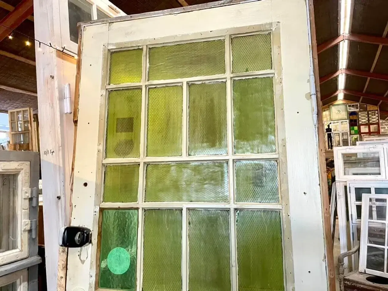 Billede 3 - Højrehængt opgangsdør fra 1905 m. karm