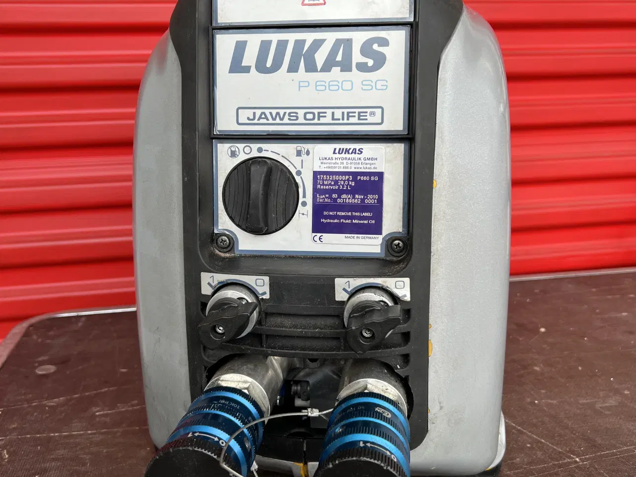 Billede 2 - Lukas P660 SG hydraulikstation