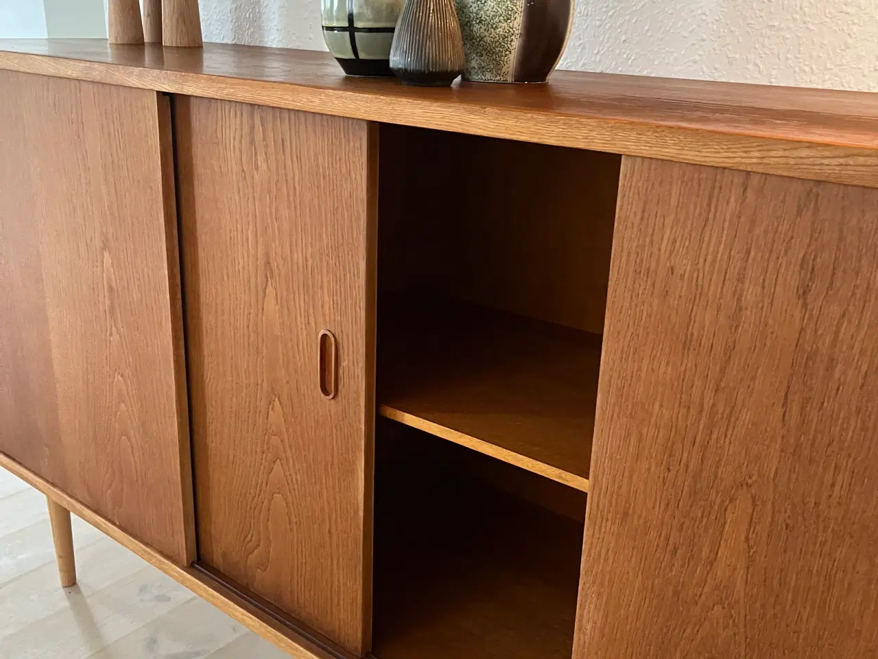 Billede 7 - EKSTRA lang teak skænk
